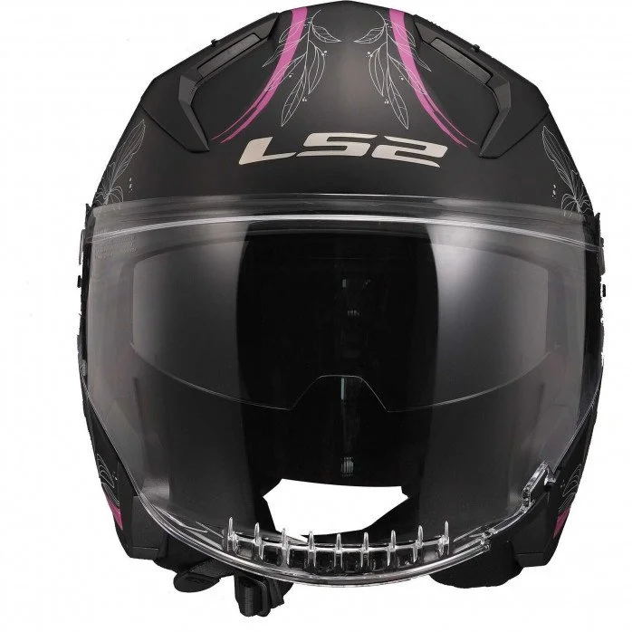 LS2 OF603 INFINITY II LOTUS MATT PINK atviras šalmas XS