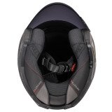 LS2 OF603 INFINITY II MATT CARBON karboninis atviras  XL