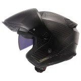 LS2 OF603 INFINITY II MATT CARBON karboninis atviras  3XL