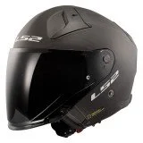 LS2 OF603 INFINITY II MATT CARBON karboninis atviras  3XL