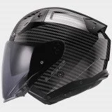 LS2 OF603 INFINITY II GLOSS CARBON karboninis atviras šalmas M