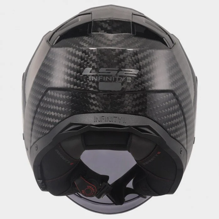 LS2 OF603 INFINITY II GLOSS CARBON karboninis atviras šalmas M