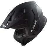 LS2 OF606 DRIFTER ATVIRO TIPO ŠALMAS JUODA XS