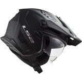 LS2 OF606 DRIFTER ATVIRO TIPO ŠALMAS JUODA XS