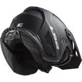 LS2 OF606 DRIFTER ATVIRO TIPO ŠALMAS JUODA XS