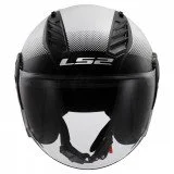 LS2 OF616 AIRFLOW II RUSH WHITE BLUE RED atviro tipo šalmas 3XL