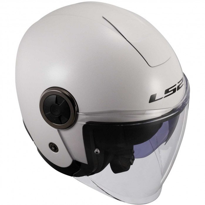 LS2 OF620 CLASSY SOLID WHITE atviras šalmas XS LS2 OF620 CLASSY SOLID WHITE atviras šalmas XS