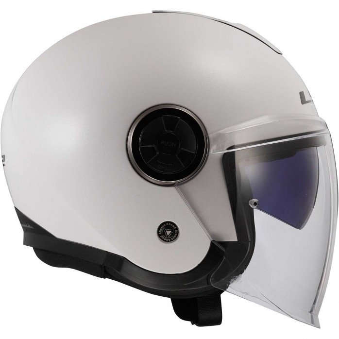 LS2 OF620 CLASSY SOLID WHITE atviras šalmas XS LS2 OF620 CLASSY SOLID WHITE atviras šalmas XS