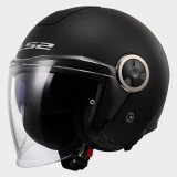 LS2 OF620 CLASSY SOLID MATT BLACK atviras šalmas XS LS2 OF620 CLASSY SOLID MATT BLACK atviras šalmas XS