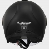 LS2 OF620 CLASSY SOLID MATT BLACK atviras šalmas XS LS2 OF620 CLASSY SOLID MATT BLACK atviras šalmas XS