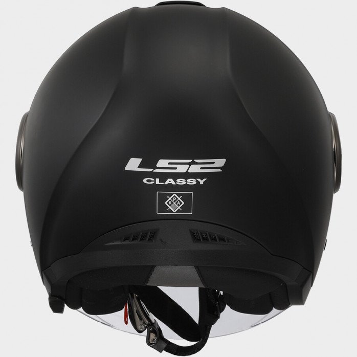 LS2 OF620 CLASSY SOLID MATT BLACK atviras šalmas XS LS2 OF620 CLASSY SOLID MATT BLACK atviras šalmas XS
