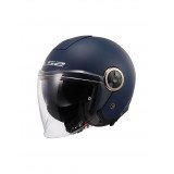 LS2 OF620 CLASSY SOLID MATT NAVY BLUE atviras šalmas XS LS2 OF620 CLASSY SOLID MATT NAVY BLUE atviras šalmas XS