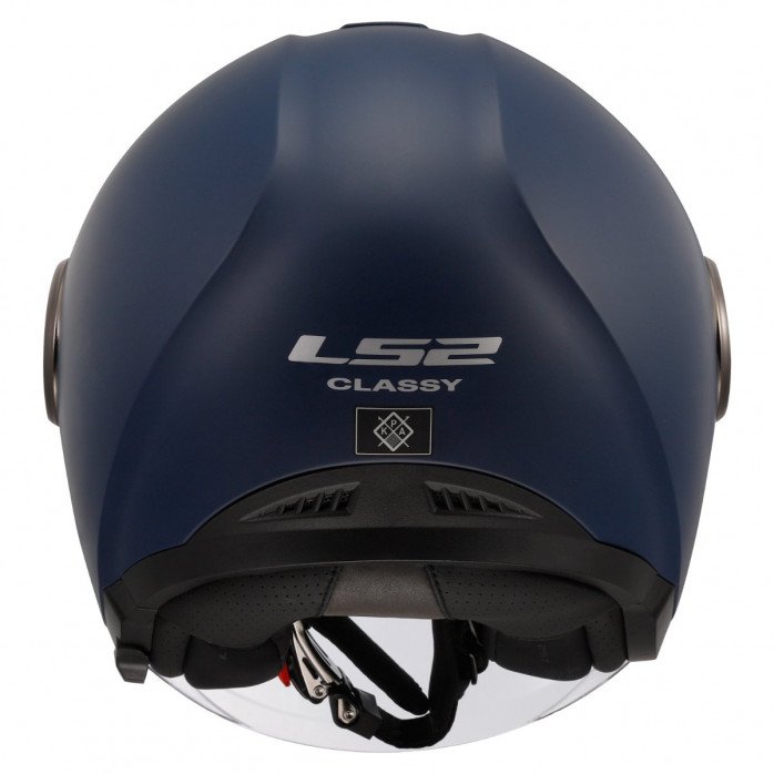 LS2 OF620 CLASSY SOLID MATT NAVY BLUE atviras šalmas XS LS2 OF620 CLASSY SOLID MATT NAVY BLUE atviras šalmas XS