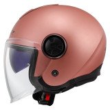 LS2 OF620 CLASSY SOLID MATT GOLD PINK atviras šalmas XS LS2 OF620 CLASSY SOLID MATT GOLD PINK atviras šalmas XS