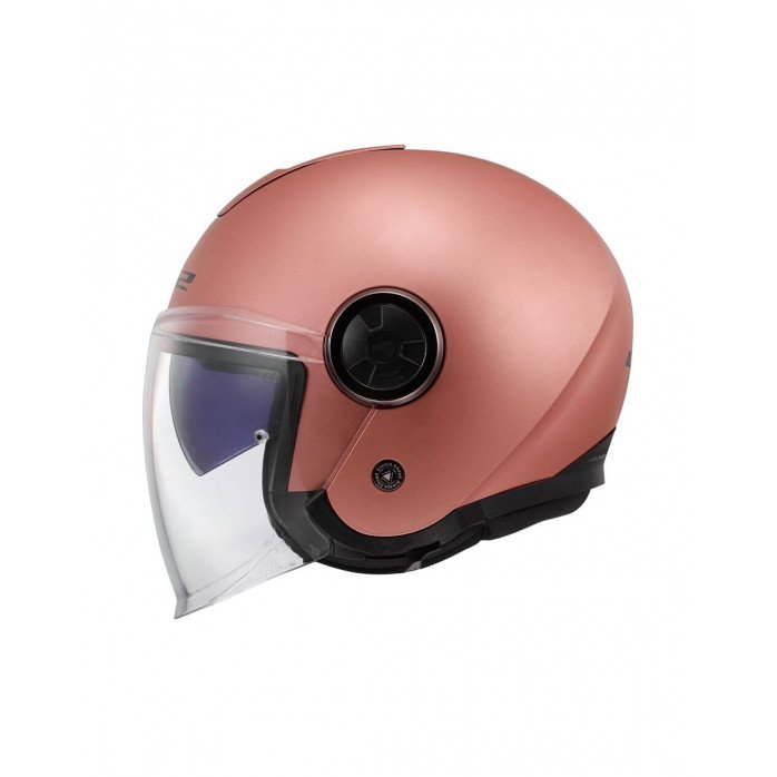 LS2 OF620 CLASSY SOLID MATT GOLD PINK atviras šalmas XS LS2 OF620 CLASSY SOLID MATT GOLD PINK atviras šalmas XS