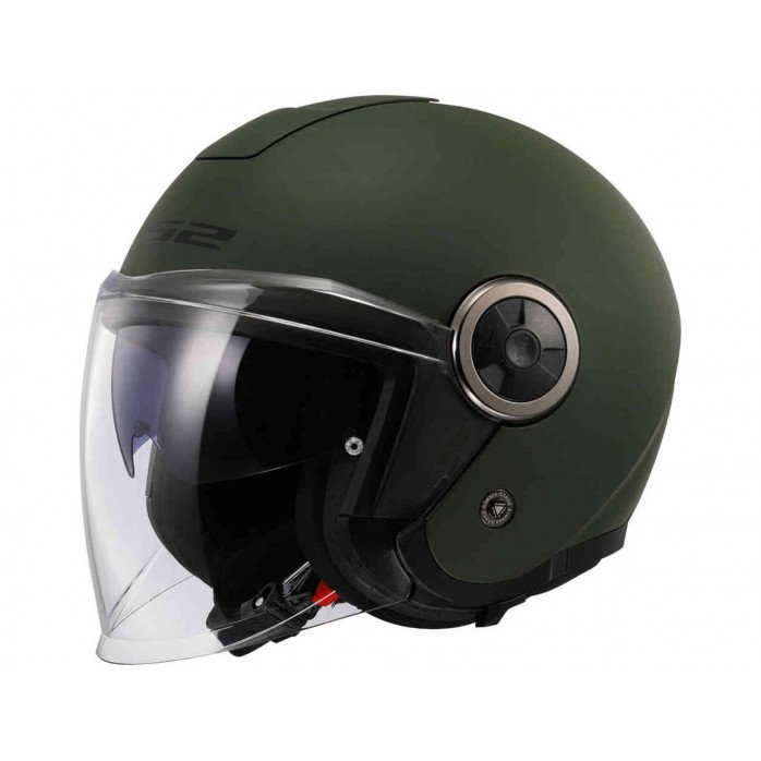 LS2 OF620 CLASSY SOLID MATT MILITARY GREEN atviras šalmas M LS2 OF620 CLASSY SOLID MATT MILITARY GREEN atviras šalmas M