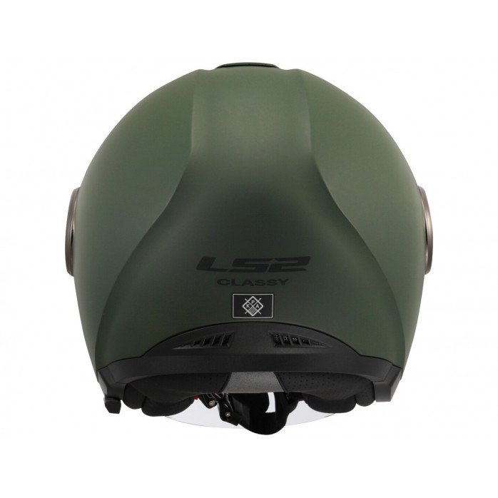 LS2 OF620 CLASSY SOLID MATT MILITARY GREEN atviras šalmas M LS2 OF620 CLASSY SOLID MATT MILITARY GREEN atviras šalmas M