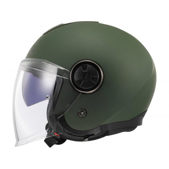 LS2 OF620 CLASSY SOLID MATT MILITARY GREEN atviras šalmas M LS2 OF620 CLASSY SOLID MATT MILITARY GREEN atviras šalmas M
