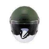 LS2 OF620 CLASSY SOLID MATT MILITARY GREEN atviras šalmas M LS2 OF620 CLASSY SOLID MATT MILITARY GREEN atviras šalmas M