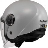 LS2 OF620 CLASSY SOLID PEARL GREY atviras šalmas XS LS2 OF620 CLASSY SOLID PEARL GREY atviras šalmas XS