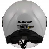 LS2 OF620 CLASSY SOLID PEARL GREY atviras šalmas XS LS2 OF620 CLASSY SOLID PEARL GREY atviras šalmas XS