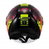 LS2 OF620 CLASSY PALM BLACK atviras šalmas M LS2 OF620 CLASSY PALM BLACK atviras šalmas M