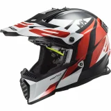 LS2 MX437 FAST EVO II MINI STRIKE KROSINIS VAIKIŠKAS ŠALMAS M