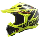 LS2 MX700 SUBVERTER STOMP ŠALMAS GELTONA XXL