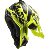 LS2 MX700 SUBVERTER STOMP ŠALMAS GELTONA XXL
