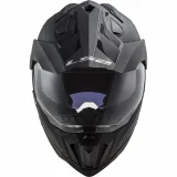 LS2 MX701 EXPLORER SOLID ŠALMAS MATINIS JUODA XL