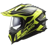 LS2 ŠALMAS MX701 EXPLORER ALTER MATINIS JUODA GELTONA L