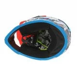 LS2 MX437 FAST II MINI STARMAW BLACK vaikiškas krosinis šalmas S