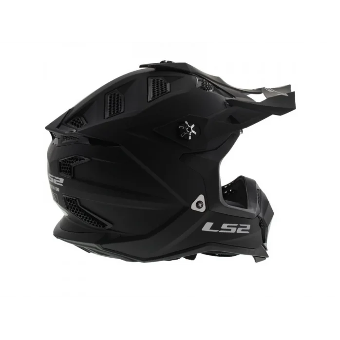LS2 MX700 SUBVERTER NOIR-06 ŠALMAS JUODA M