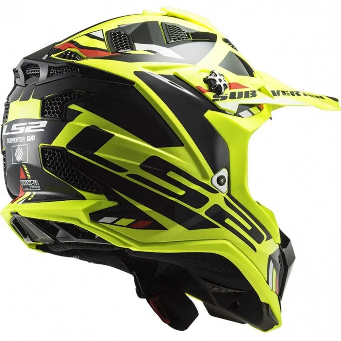 LS2 MX700 SUBVERTER STOMP ŠALMAS GELTONA L