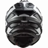 LS2 MX701 EXPLORER ALTER ŠALMAS BALTA/JUODA XL