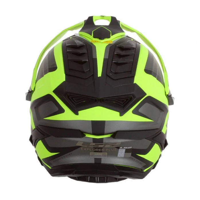 LS2 MX701 EXPLORER ALTER ŠALMAS GELTONA/JUODA XL