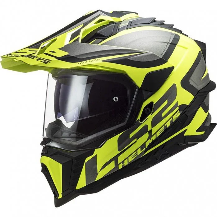 LS2 MX701 EXPLORER ALTER ŠALMAS GELTONA/JUODA XL