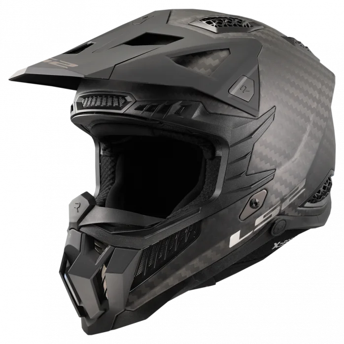 LS2 MX703 C X-FORCE MATINIS KARBONINIS KROSINIS ŠALMAS XS