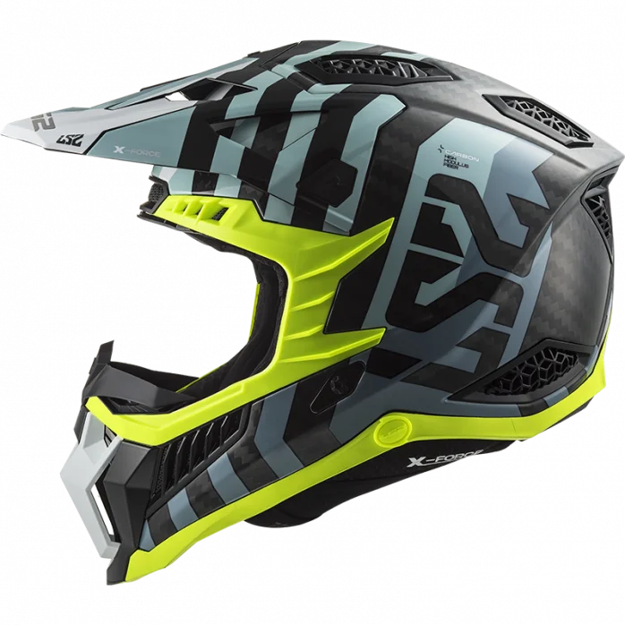 LS2 MX703 C X-FORCE BARRIER SKY MĖLYNA KROSINIS ŠALMAS 3XL