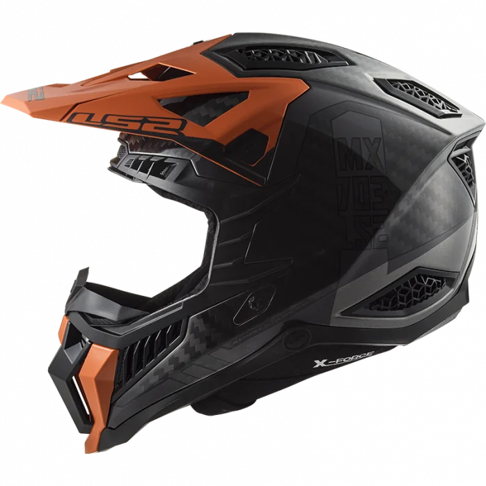 LS2 MX703 C X-FORCE VICTORY TITANIUM KROSINIS ŠALMAS S