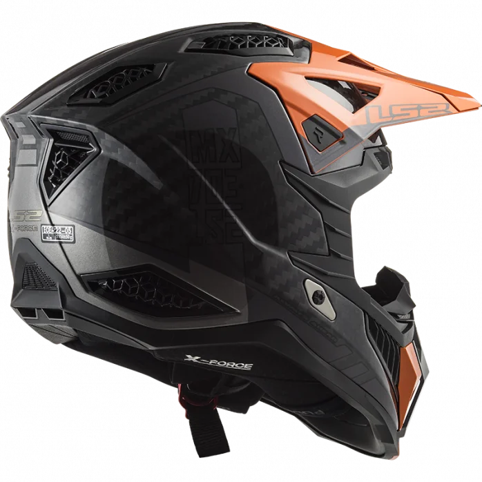 LS2 MX703 C X-FORCE VICTORY TITANIUM KROSINIS ŠALMAS S