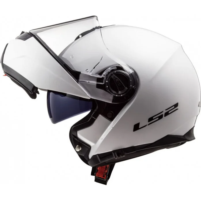 LS2 ŠALMAS FF325 STROBE BLIZGUS BALTA XS