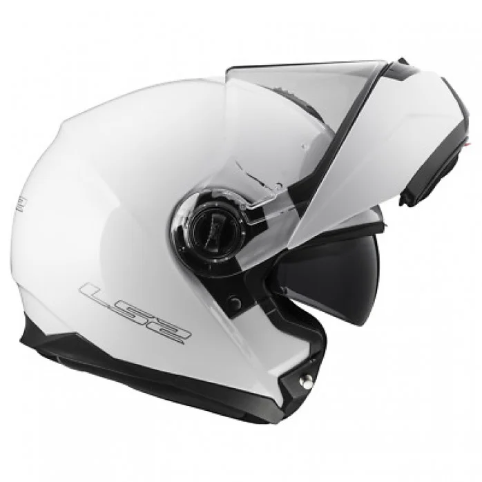 LS2 ŠALMAS FF325 STROBE BLIZGUS BALTA XS