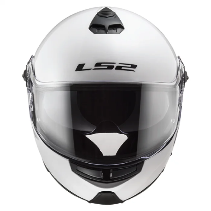 LS2 ŠALMAS FF325 STROBE BLIZGUS BALTA XS
