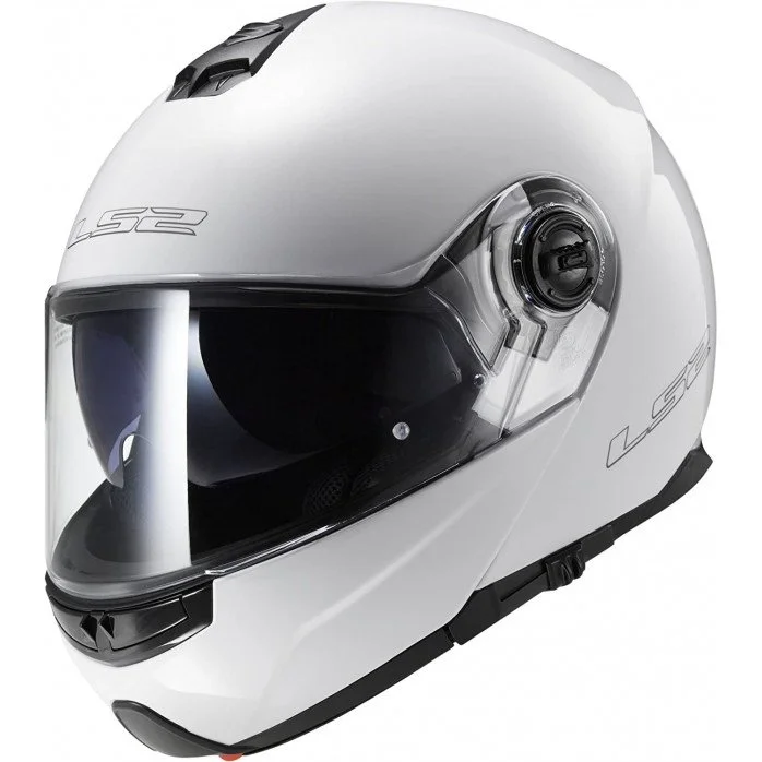 LS2 ŠALMAS FF325 STROBE BLIZGUS BALTA XS