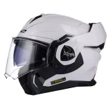 LS2 FF901 ADVANT X SOLID WHITE modulinis šalmas L