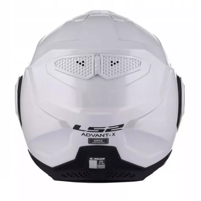 LS2 FF901 ADVANT X SOLID WHITE modulinis šalmas L