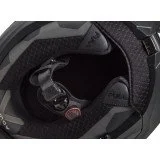 LS2 FF901 ADVANT X SPECTRUM BLACK WHITE RED modulinis šalmas XXL