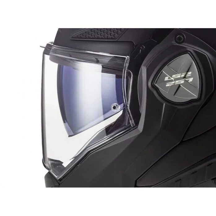 LS2 FF901 ADVANT X SPECTRUM BLACK WHITE RED modulinis šalmas XXL