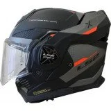 LS2 FF901 ADVANT X OBLIVION M.BLACK TITANIUM modulinis šalmas L